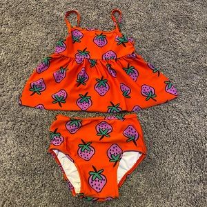 Hanna Anderson toddler two piece bathing suite